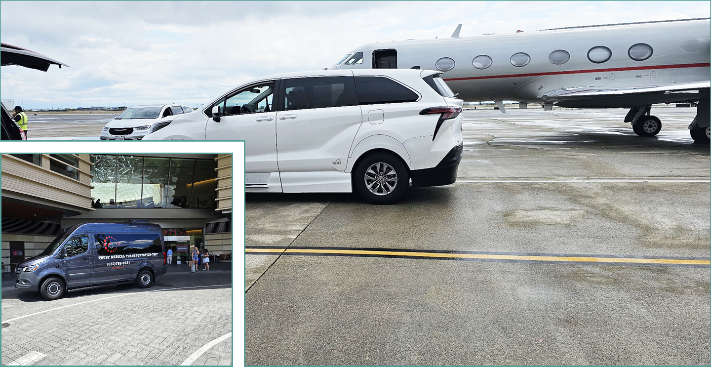 TMT Transport medical transportation services - desktop view
